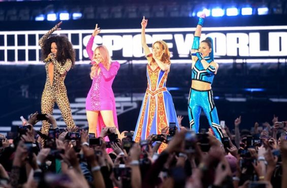 Mel B Celebrates 25th Anniversary Of Wannabe With Spice Girls 