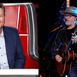 Blake Shelton and Pete Mroz
