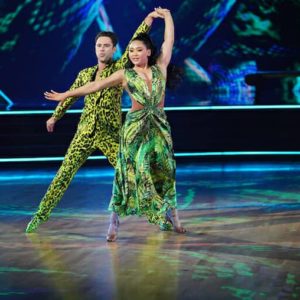 Suni Lee and Sasha Farber Dancing with the Stars