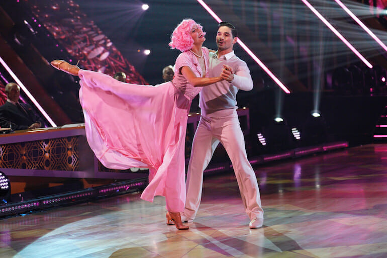 Amanda Kloots and Alan Dancing with the Stars