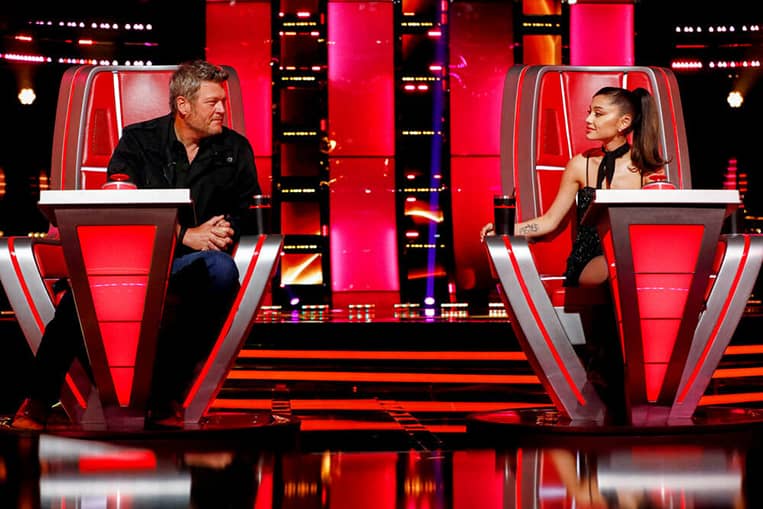 Blake Shelton Comes Up with New Name For Ariana Grande Fans on ‘The Voice’