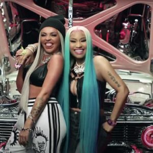 Jesy Nelson and Nicki Minaj