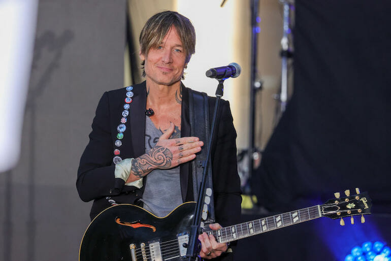 Keith Urban Says He Had No Real Plan Going Into His Career