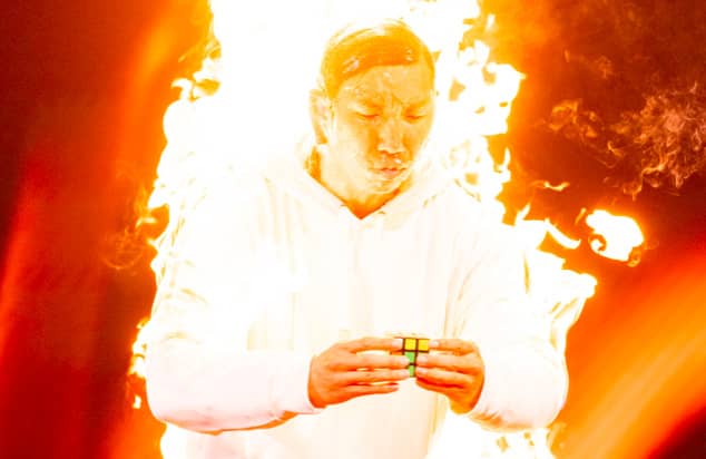 ‘Go-Big Show’ Contestant Sets Himself on Fire While Solving Rubik’s Cube