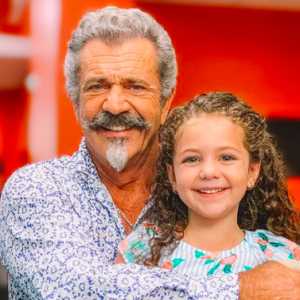 Sophie Fatu and Mel Gibson