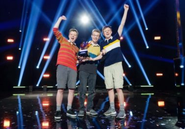 Dominerds Named ‘Domino Masters’ Winners After Elaborate Final Topple