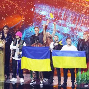 Eurovision Song Contest winners the Kalush Orchestra,