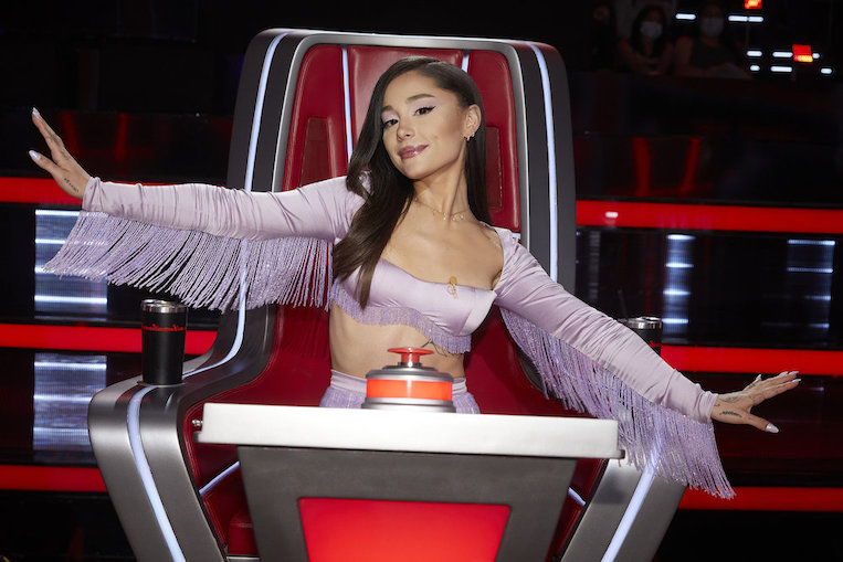 Ariana Grande on The Voice 