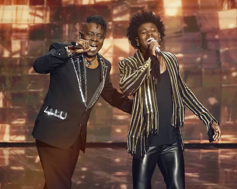 Earth, Wind, and Fire performing with Jay on 'American Idol'
