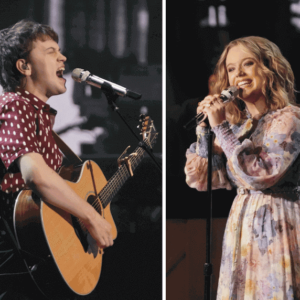 Fritz Hager and Leah Marlene on 'American Idol'