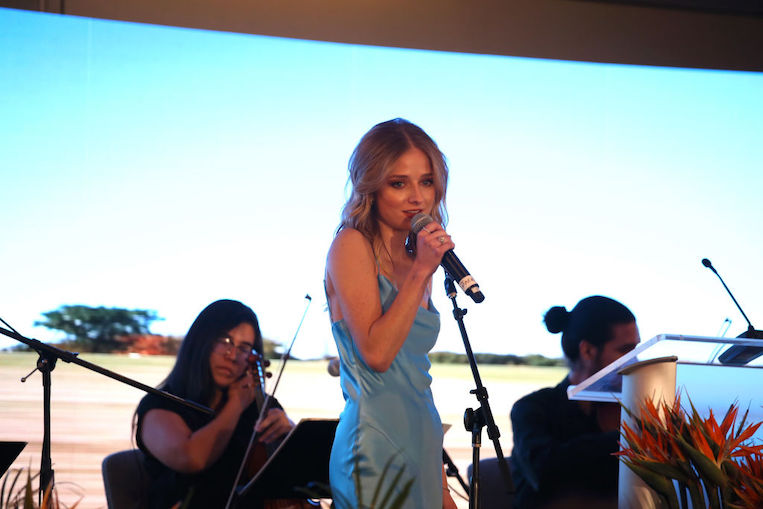 Jackie Evancho performs in Houston, Texas