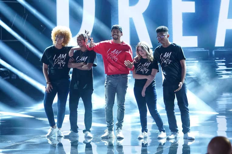 Brandon Leake returns to perform on the 'AGT' stage