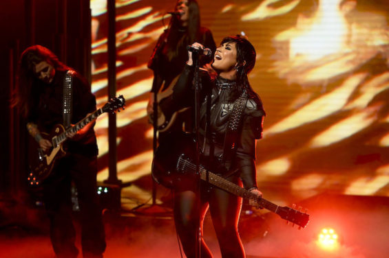 Demi Lovato Returns to Their Rock Roots for “Skin Of My Teeth”