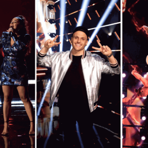 Brooke Simpson, Dustin Tavella, and Aidan Bryant on 'America's Got Talent'