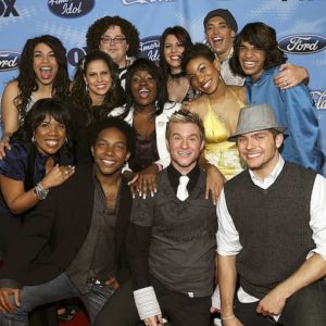 'American Idol' season six top 12 contestants at 'American Idol's Annual Top 12 Party