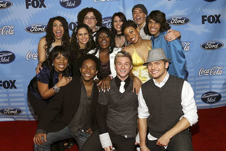 'American Idol' season six top 12 contestants at 'American Idol's Annual Top 12 Party