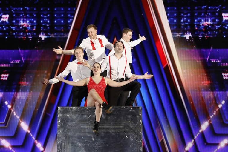 Catwall Acrobats audition for 'America's Got Talent'