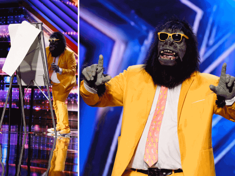 Harry the Gorillagician auditions for 'America's Got Talent'