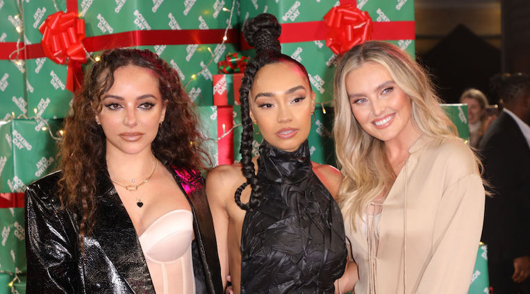 Little Mix at the "Boxing Day" world premiere