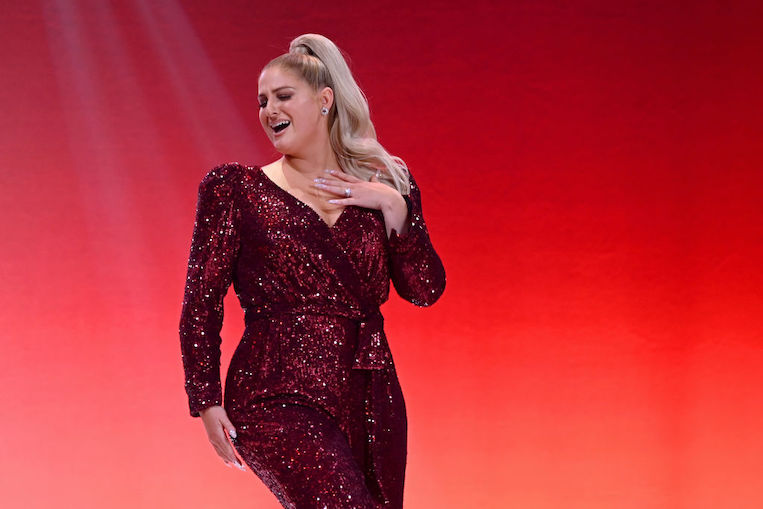 Meghan Trainor at the The American Heart Association's Go Red for Women Red Dress Collection 2020