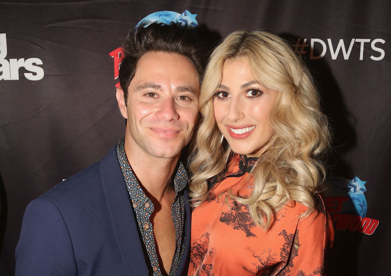 Sasha Farber and Emma Slater at Planet Hollywood