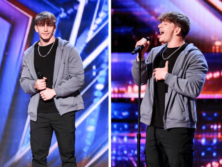 Lee Collinson auditions for "America's Got Talent"