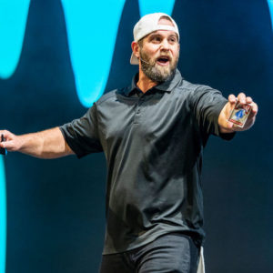 Jon Dorenbos performs at Answer ALS and Team Gleason's Game Changer Gala