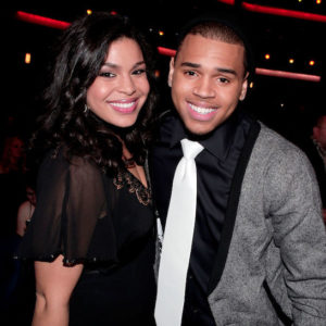 Jordin Sparks and Chris Brown at the 2007 American Music Awards