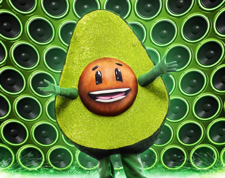 The Avocado Costume on 'The Masked Singer' season 8