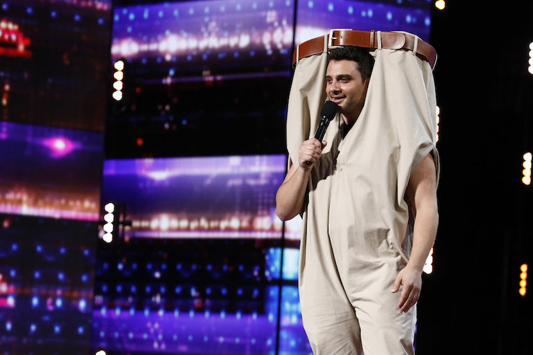 Mr Pants auditions for 'America's Got Talent'