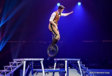 ‘Got Talent’ Star Wesley Williams Breaks His Own Tallest Unicycle Record
