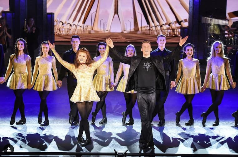 Riverdance performing at The Gaiety Theatre