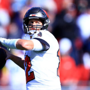 Tom Brady at the NFC Divisional Playoffs