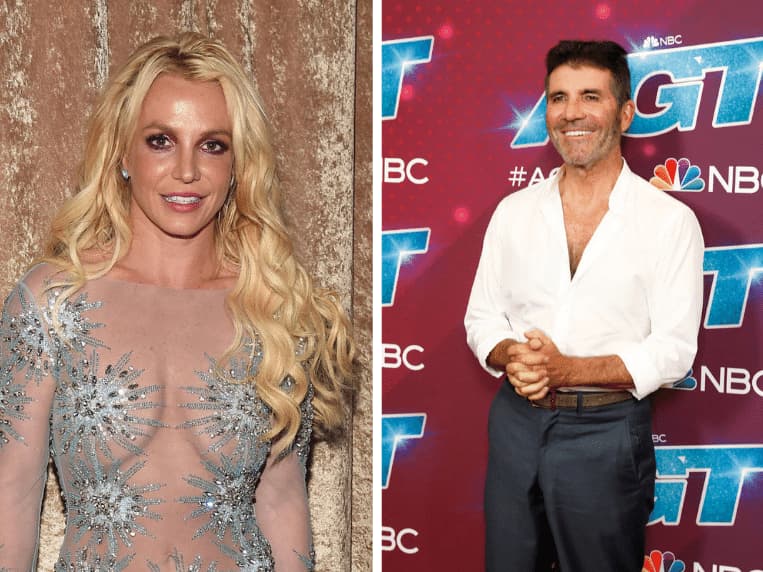 Britney Spears at Clive Davis' and the Recording Academy's 2017 Pre-GRAMMY Gala, Simon Cowell on the 'America's Got Talent' red carpet