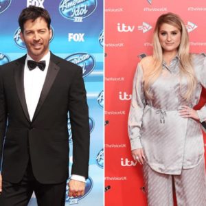 Harry Connick Jr at the 'American Idol' XIV Grand Finale, Meghan Trainor on The Voice UK 2019