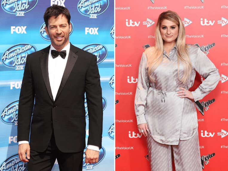 Harry Connick Jr at the 'American Idol' XIV Grand Finale, Meghan Trainor on The Voice UK 2019