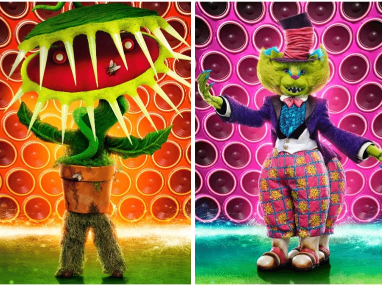 'The Masked Singer's Venus Fly Trap and Sir Bug a Boo
