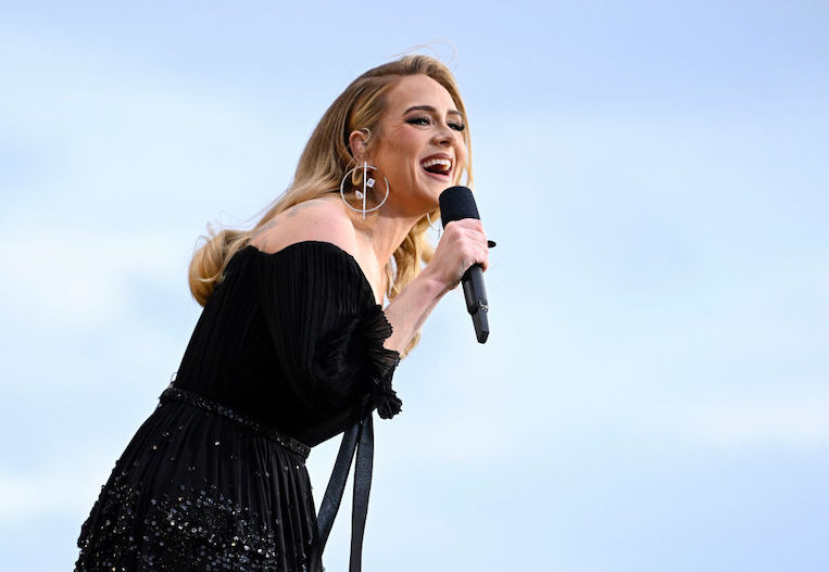 Adele performs at American Express Presents BST Hyde Park: Adele