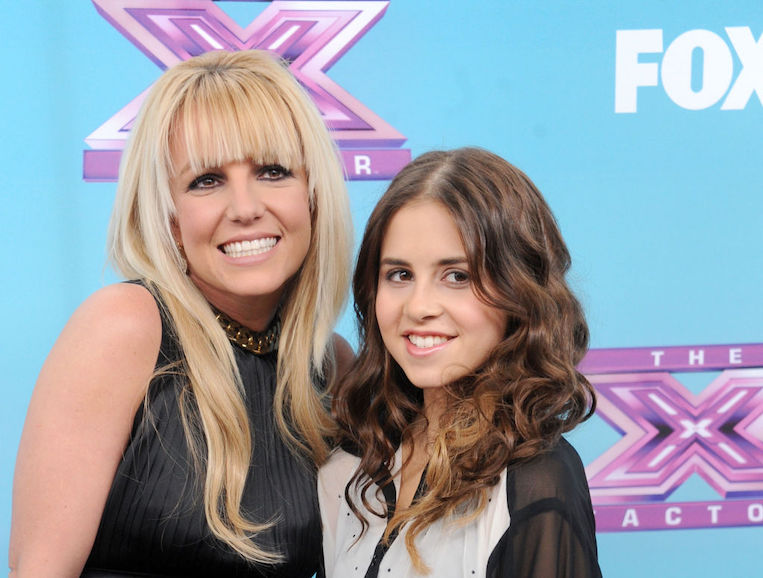 Britney Spears and Carly Rose on 'The X Factor'