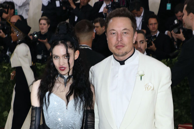 Grimes and Elon Musk attend "Heavenly Bodies: Fashion & the Catholic Imagination"