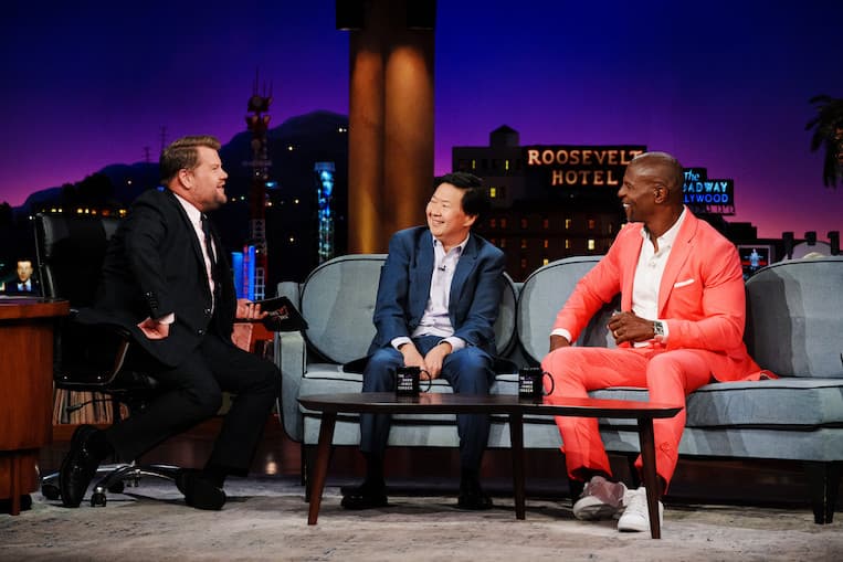 Ken Jeong and Terry Crews on 'The Late Late Show With James Corden'