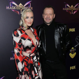 Jenny McCarthy and Donnie Wahlberg attend Fox's "The Masked Singer" premiere Karaoke Event