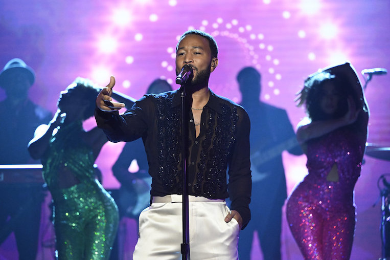 John Legend performs on 'The Tonight Show Starring Jimmy Fallon'