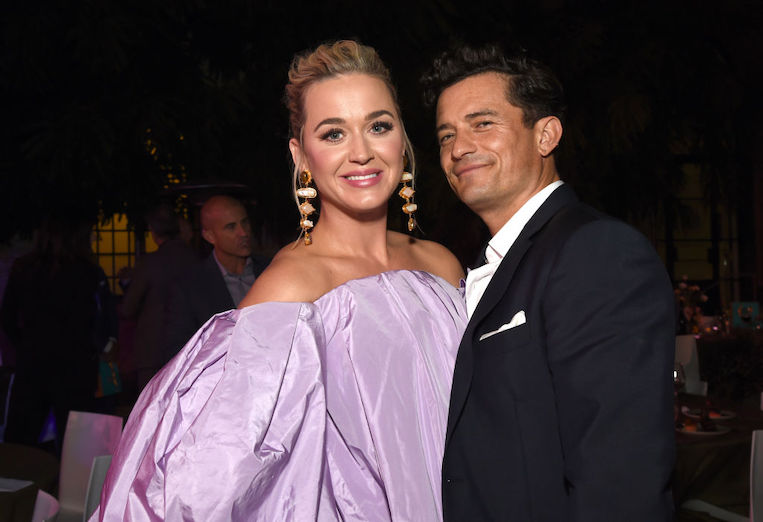 Katy Perry, Orlando Bloom Dress Up for Otherworldly Date Night