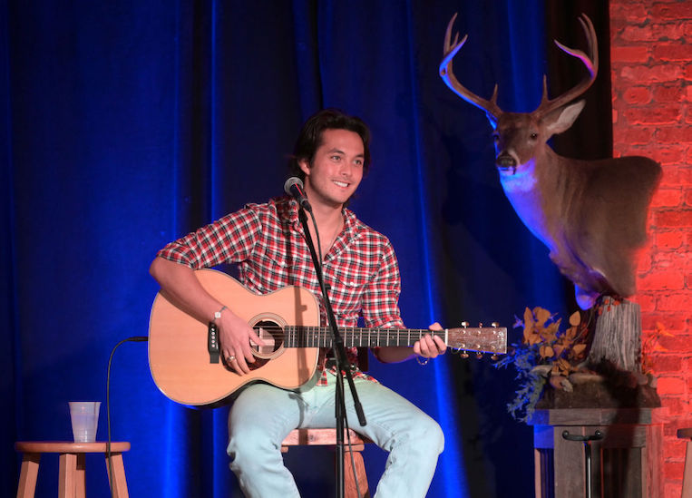 Laine Hardy at the Country Outdoors Writers Round