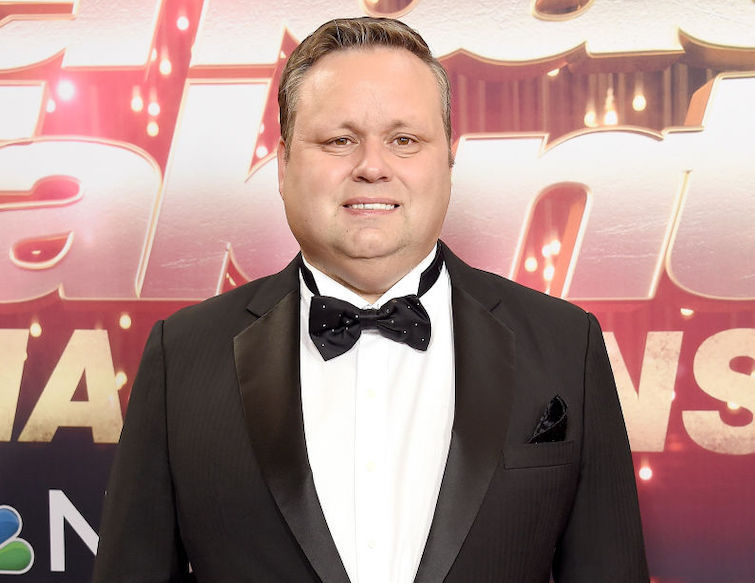 Paul Potts on the 'America's Got Talent: The Champions" red carpet