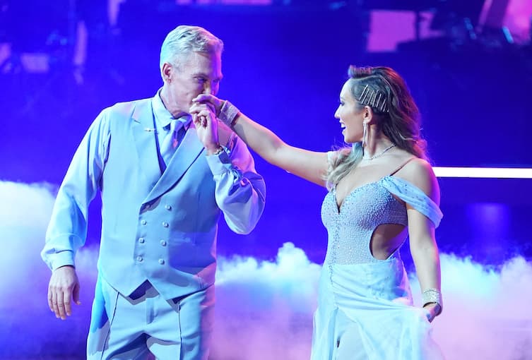 Sam Champion and Cheryl Burke in the 'Dancing With the Stars' Premiere