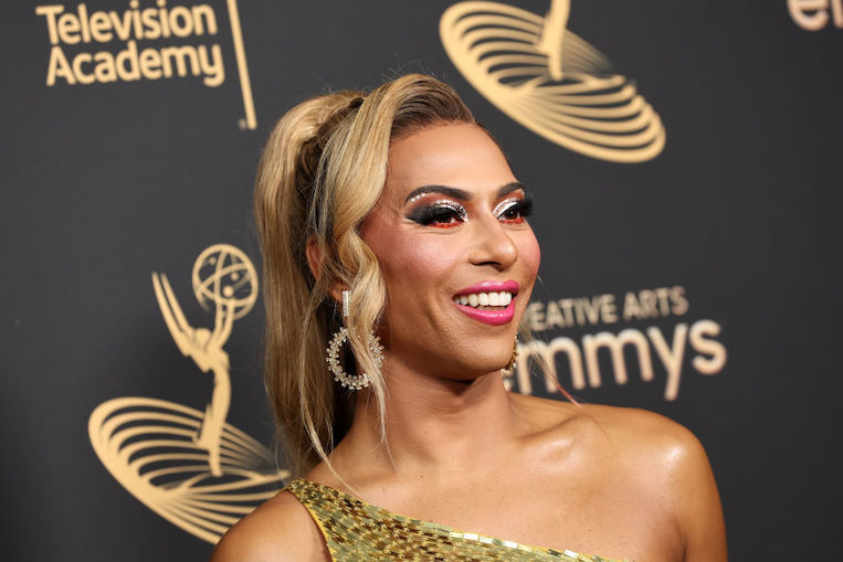 Shangela at the 2022 Creative Arts Emmys