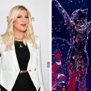 Tori Spelling at Much Love Animal Rescue 3rd Annual Spoken Woof Benefit at Microsoft Lounge, Cat on 'The Masked Singer France'