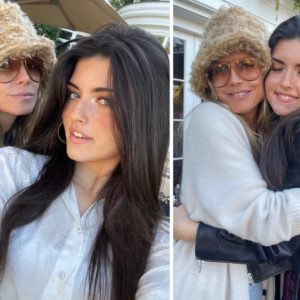 Angelina Jordan and Heidi Klum on Social Media